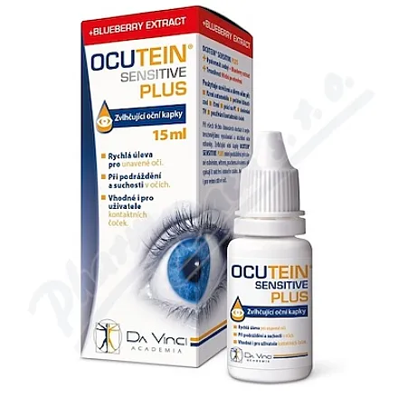 OCUTEIN SENSITIVE PLUS krople do oczu 15ml