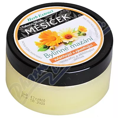 Bylinné mazání s měsíčkem lékařským 100ml