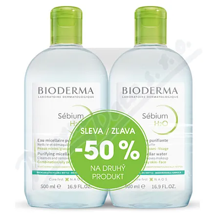 BIODERMA Sébium H2O 500ml 1 1 Festival