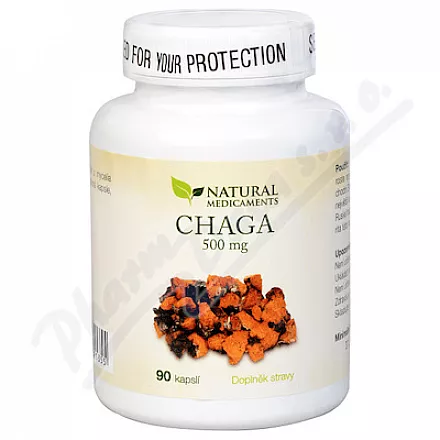 Natural Medicaments Chaga 500mg cps.90