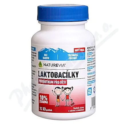 NatureVia Cherry Lactobacilli 33 pastylki