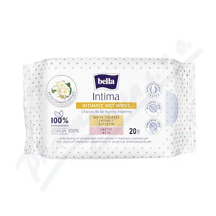 Bella Intima chusteczki nawilżane 20szt