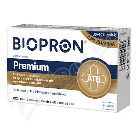 Biopron Premium – probiotyki i prebiotyki, 30+10 tabletek