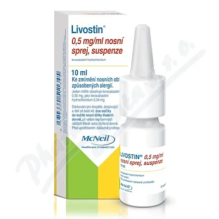 Livostin nas.spr.sus. 1 x 10 ml/5 mg