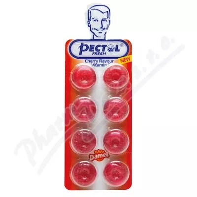 Pectol krople wiśniowe z wit.C blister 8szt