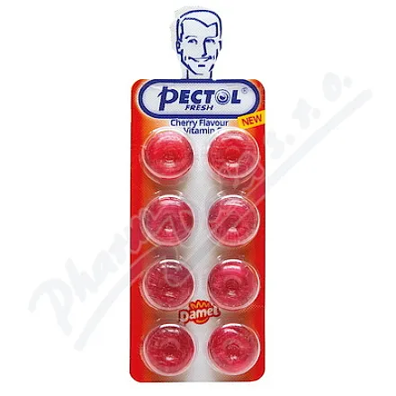 Pectol třešňový drops s vit.C blistr 8ks