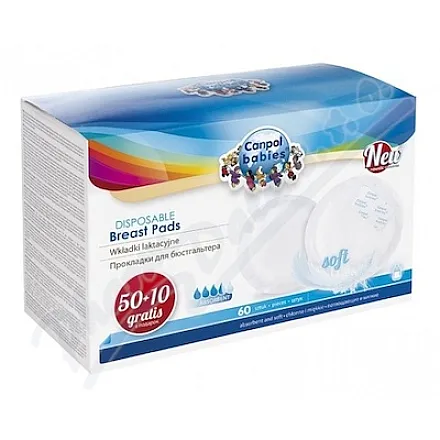 Canpol babies Tampóny do podpr.anti-slip 50+10ks