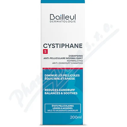 Cystiphane Biorga S normalny szampon przeciwłupieżowy 200ml