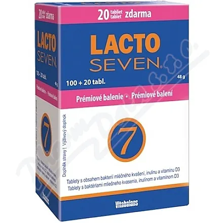 Lactoseven, tabletki 100+20
