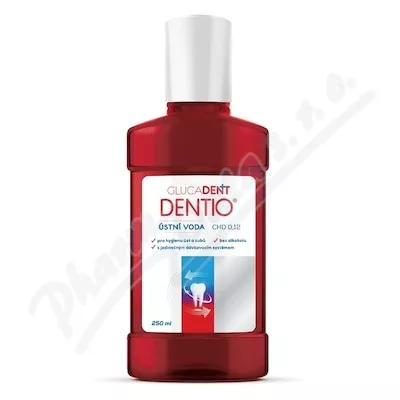 Glucadent Dentio CHD 0.12 ústní voda 250ml