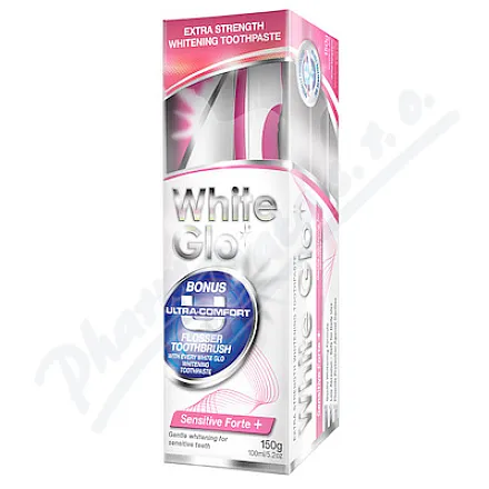 WHITE GLO Sensitive bělící zubní pasta 150g
