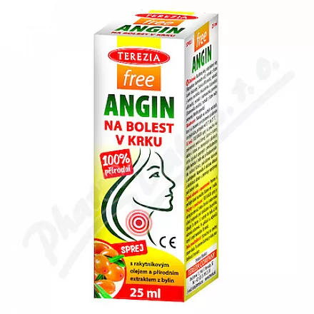 TEREZIA FreeAngin spray do gardła 25ml
