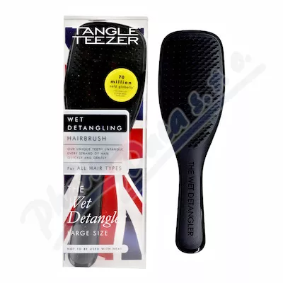 Tangle Teezer Wet Detangler černý kartáč - styling,ofiny styling,vlasový styling,