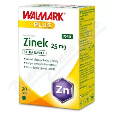 Walmark Zinek Forte 25mg tbl.90