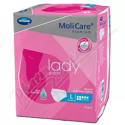 KALHOTKY NAVLÉKACÍ MOLICARE LADY PANTS 7 KAPEK L