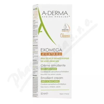 A-DERMA Exomega CONTROL Emolienční krém 50ml