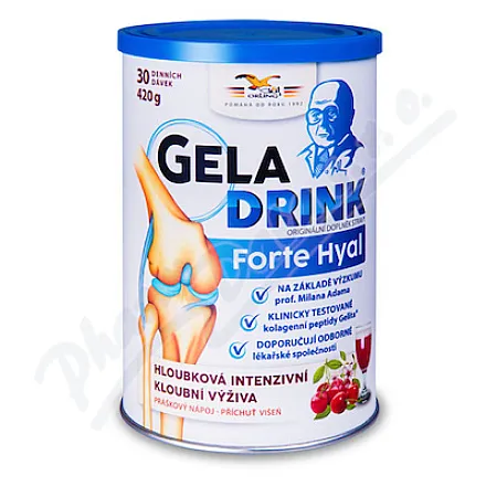 Geladrink FORTE HYAL napój w proszku wiśnia 420g