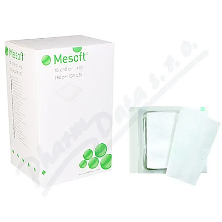 Mesoft komprese sterilní 10x10cm 30x5ks