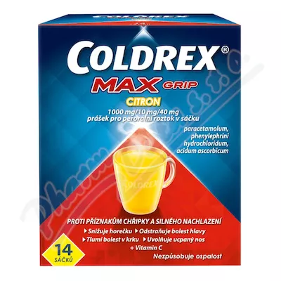COLDREX MAXGRIP CITRON