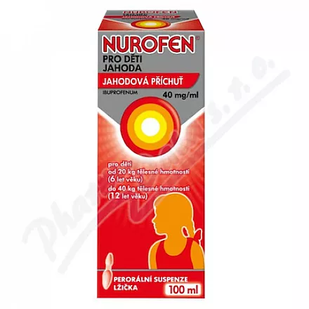 NUROFEN DLA DZIECI TRUSKAWKA