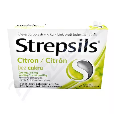 STREPSILS CITRON BEZ CUKRU