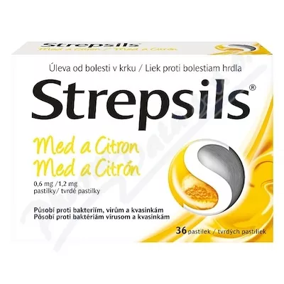 STREPSILS MED A CITRON