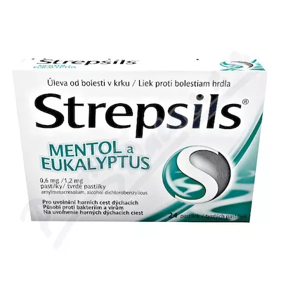 STREPSILS MENTOL A EUKALYPTUS