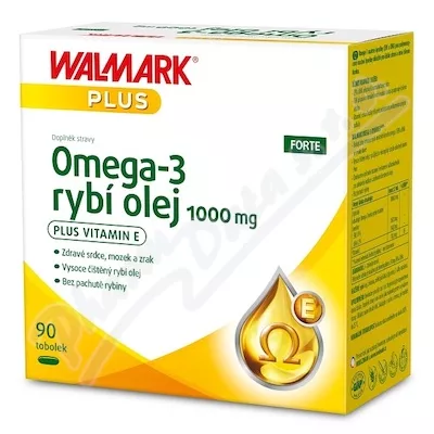 Walmark Omega-3 rybí olej 1000mg tob.90