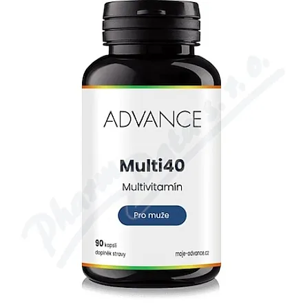 ADVANCE Multi40 multivitamín pro muže cps.90