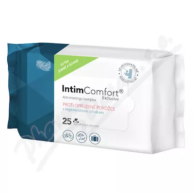 Intim Comfort 25 kapesníčků anti-intertrigo pack - intimní hygiena, ubrousky,intimní vlhčené ubrousky,ubrousky na intimní hygienu,