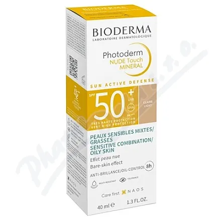 BIODERMA Photoderm NUDE Touch Light SPF 50+ 40ml