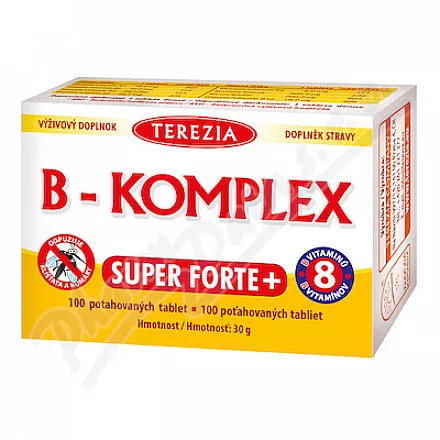 TEREZIA B-komplex Super Forte+ tbl.100