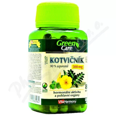 VitaHarmony Kotvičník 500mg 90% saponinů cps.80