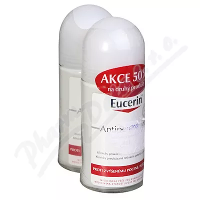 EUCERIN DEO kuličkový AP DUOPACK2023 2x50ml