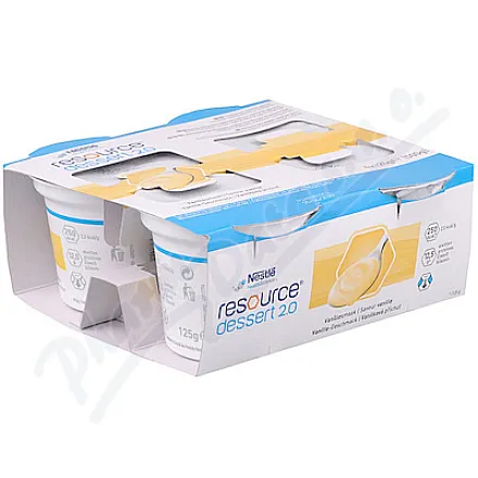 Resource Dessert 2.0 vanilla por.sol.4x125g