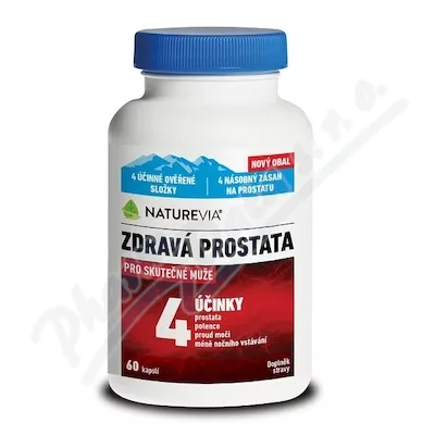 NatureVia Zdravá prostata cps.60
