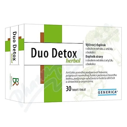 Duo Detox ziołowy tbl.30 Generica