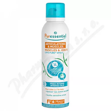 PURESSENTIEL Chladící sprej na svaly a klouby150ml