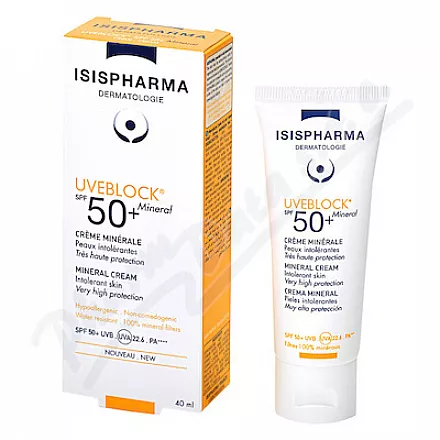 ISISPHARMA Uveblock Mineral Cream SPF50 40ml
