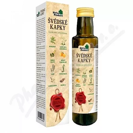 Naturprodukt szwedzkie krople 250ml