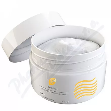 Bebutter Whipped Organic Shea Butter Oats 200ml - tělová mléka,oleje,krémy,másla,