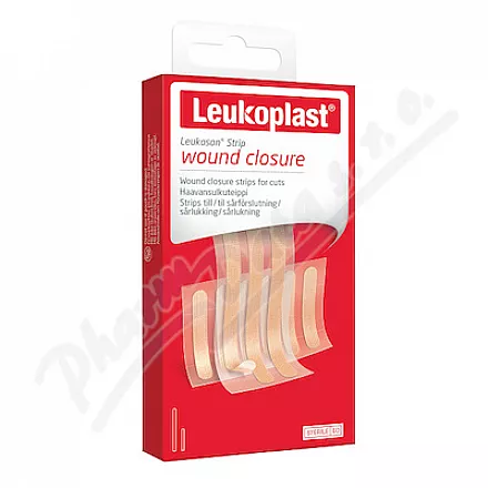 Leukoplast Leukosan Strip náplast.stehy 2vel. 9ks