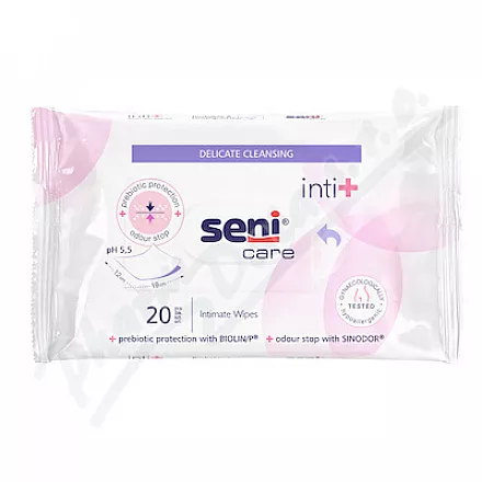 Seni Care intimní vlhčené ubrousky Inti+ 20ks