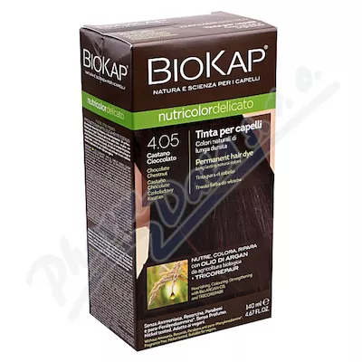 BIOKAP Farba do włosów 4.05 Kasztan-Kokos 140ml