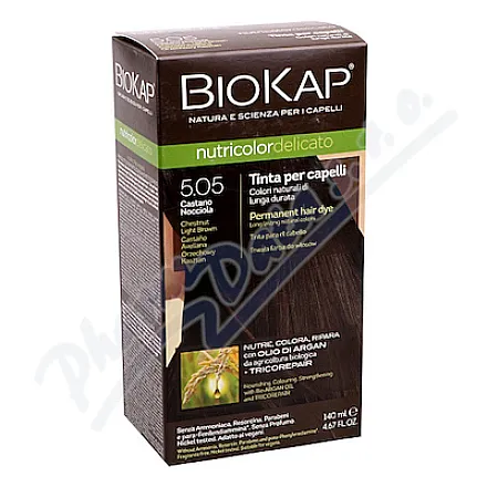 BIOKAP Barva na vlasy 5.05 Hnědá sv.kaštan 140ml
