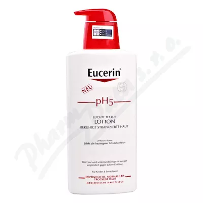 EUCERIN pH5 Tělové mléko lehká textura 400ml - tělová mléka,oleje,krémy,másla,