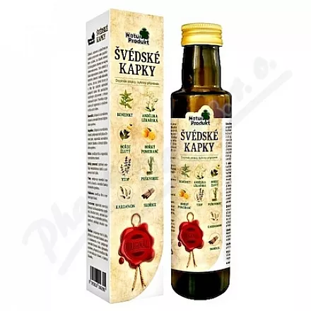 Naturprodukt szwedzkie krople 500ml