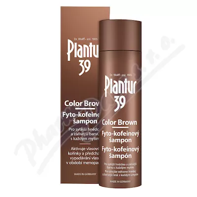 Plantur39 Color Brown Fyto-kofeinový šampon 250ml