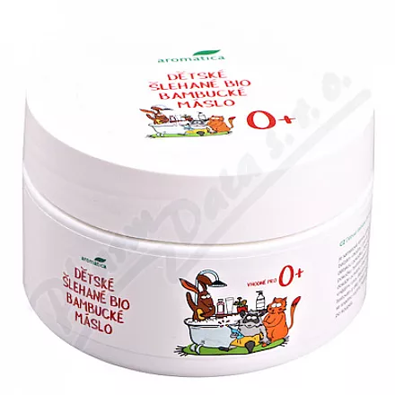 AROMATICA Baby Whipped Organic Shea Butter 200ml - tělová mléka,oleje,krémy,másla,