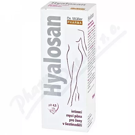 Hyalosan intimní mycí pěna 150ml Dr.Müller